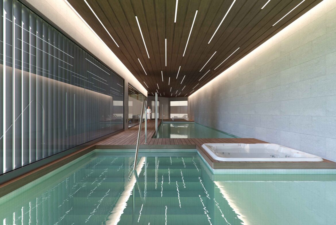 Seagardens - piscina interior