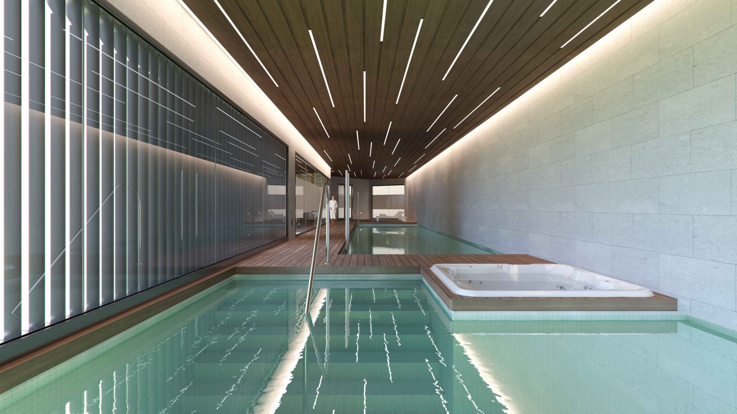 Seagardens - piscina interior