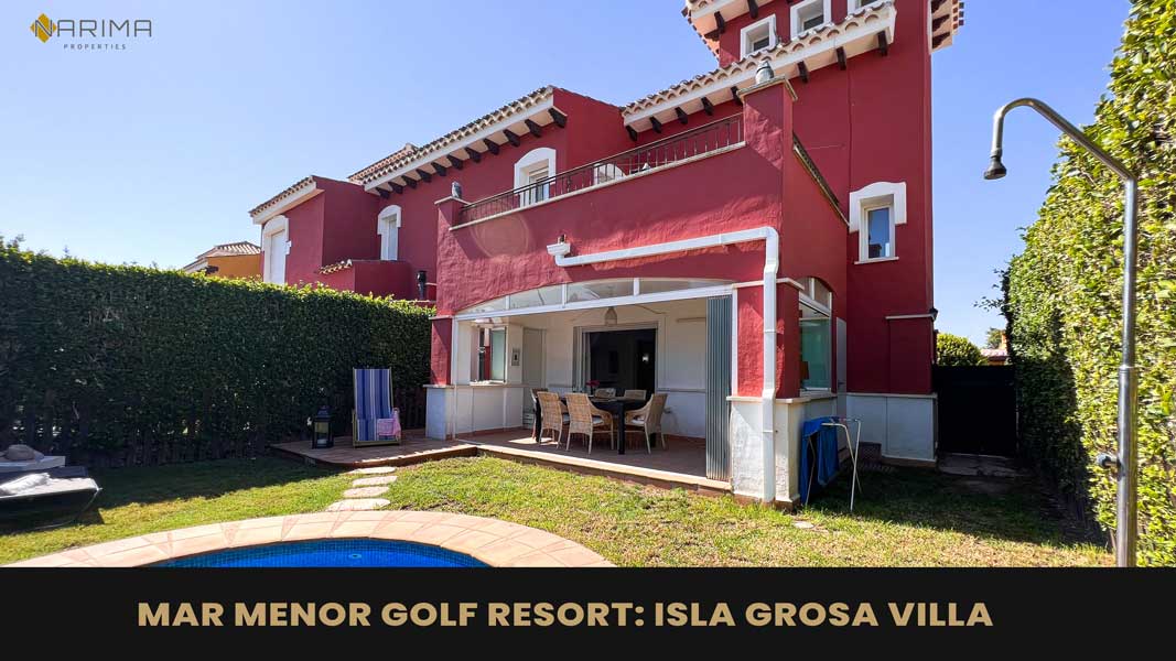 Mar Menor Golf Resort: Isla Grosa villa for sale